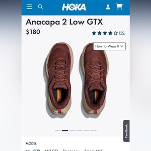Hoka Anacapa 2 Low GTX